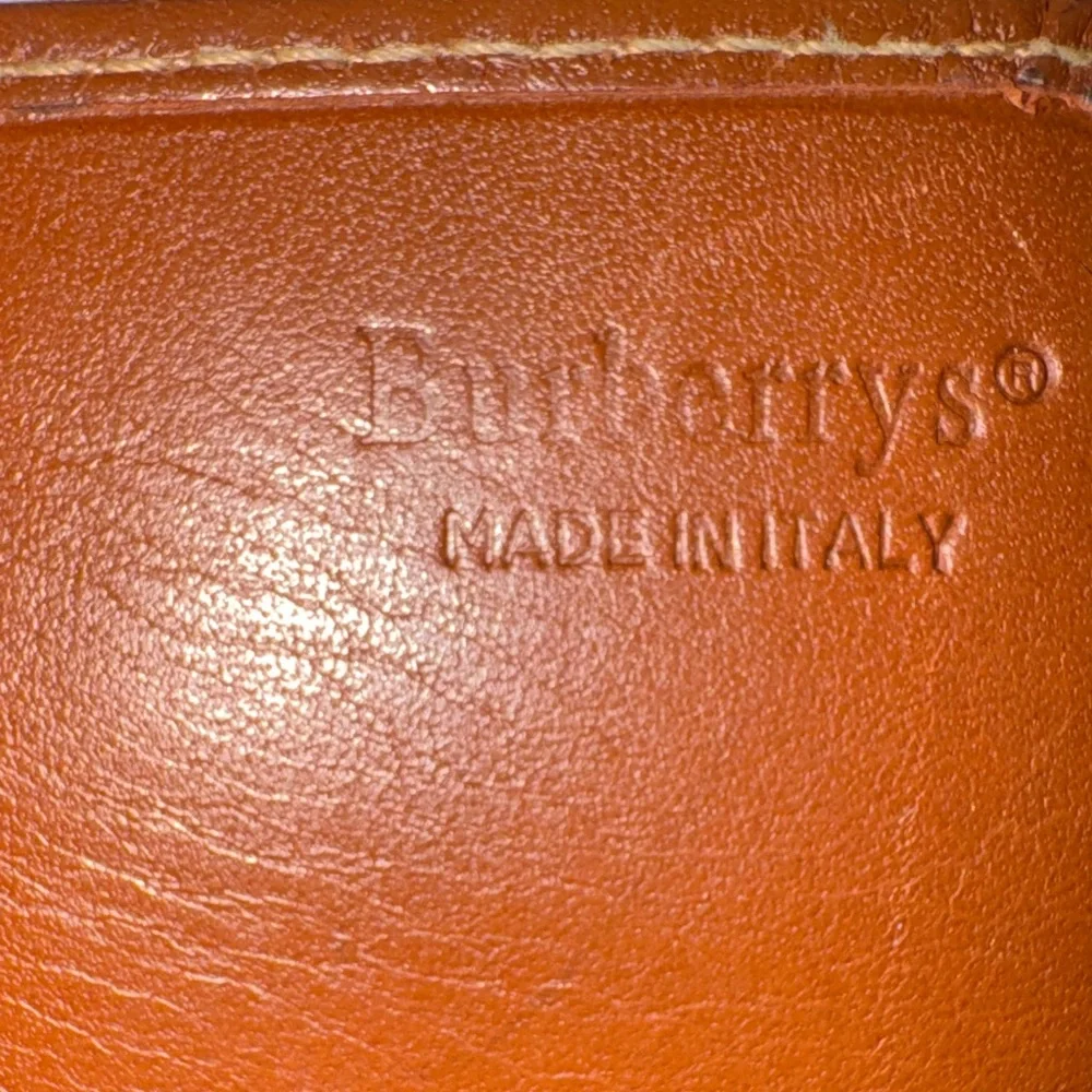 Burberry Beige and Brown Checkered Wallet - Picture 8 of 11